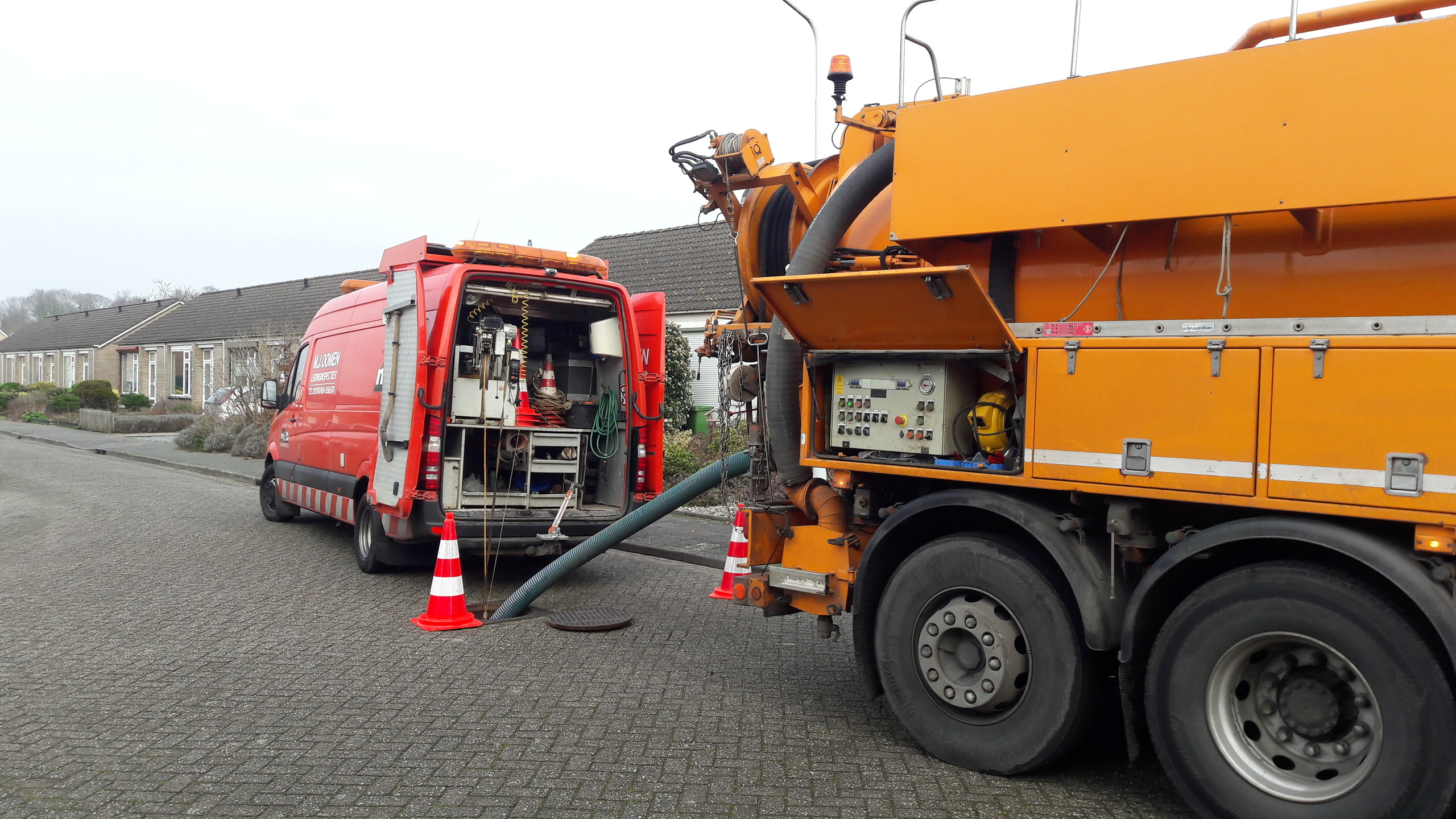 Rioolreiniging en inspectie