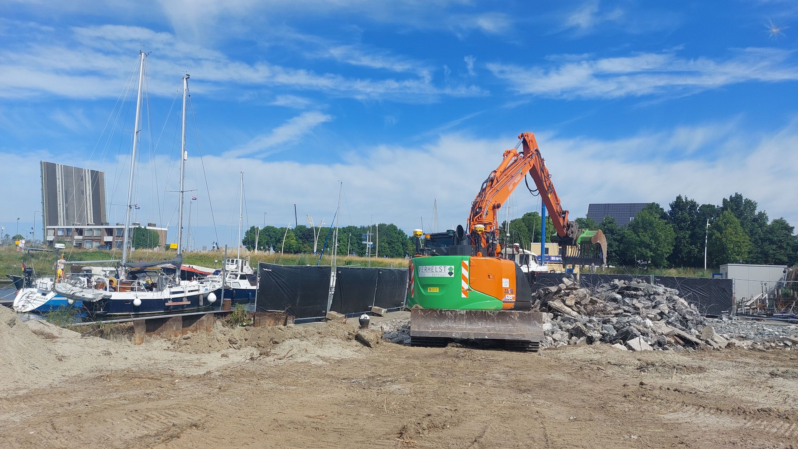 Terrein Watersportvereniging Neusen.