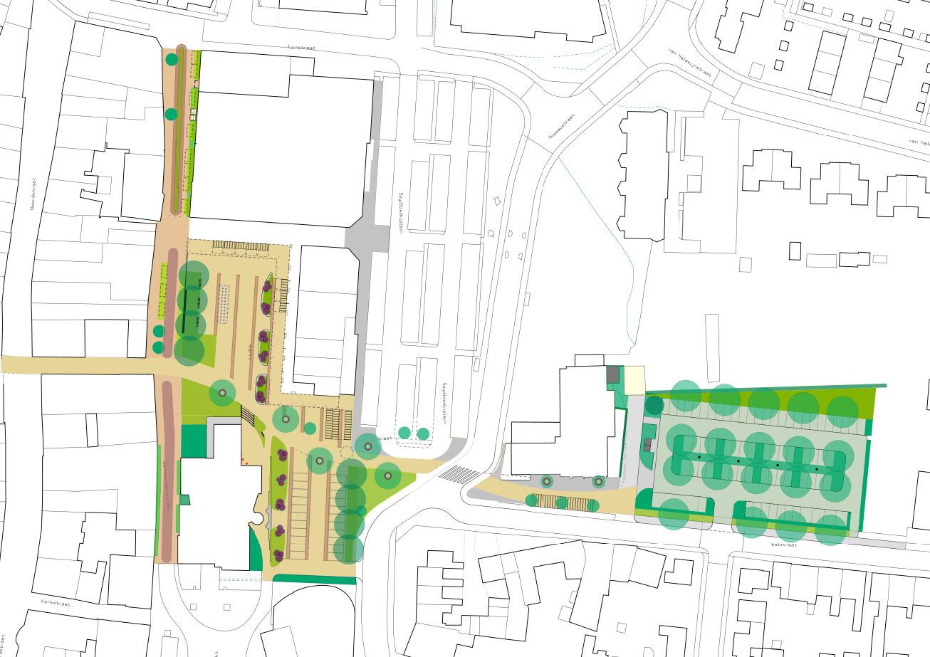 Inrichtingsplan Szydlowskiplein en Gentsevaartstraat
